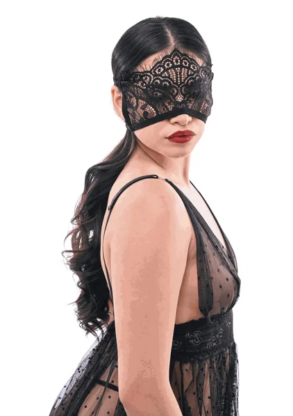 Veiled Vision Lace Blindfold — image 2 of 7