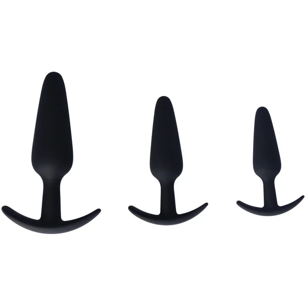 Silicone Anal Training Plug Set - Three Sizes! — image 3 of 3