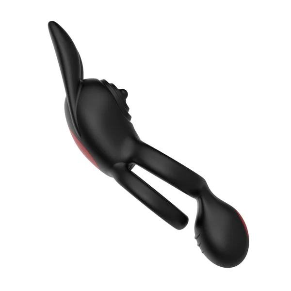 Vibrating Silicone Bunny Dual C-Ring - Penis, Clit, and Scrotum Vibes! — image 9 of 12