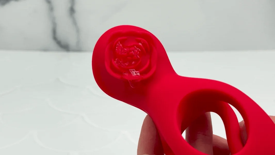 Lover's Rose Dual Cock-ring - Strong Vibrations in 2 Motors! — image 2 of 10