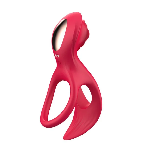 Lover's Rose Dual Cock-ring - Strong Vibrations in 2 Motors! — image 5 of 10