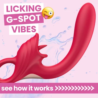 twirling dual diva delight silicone clit licking g spot vibrator
