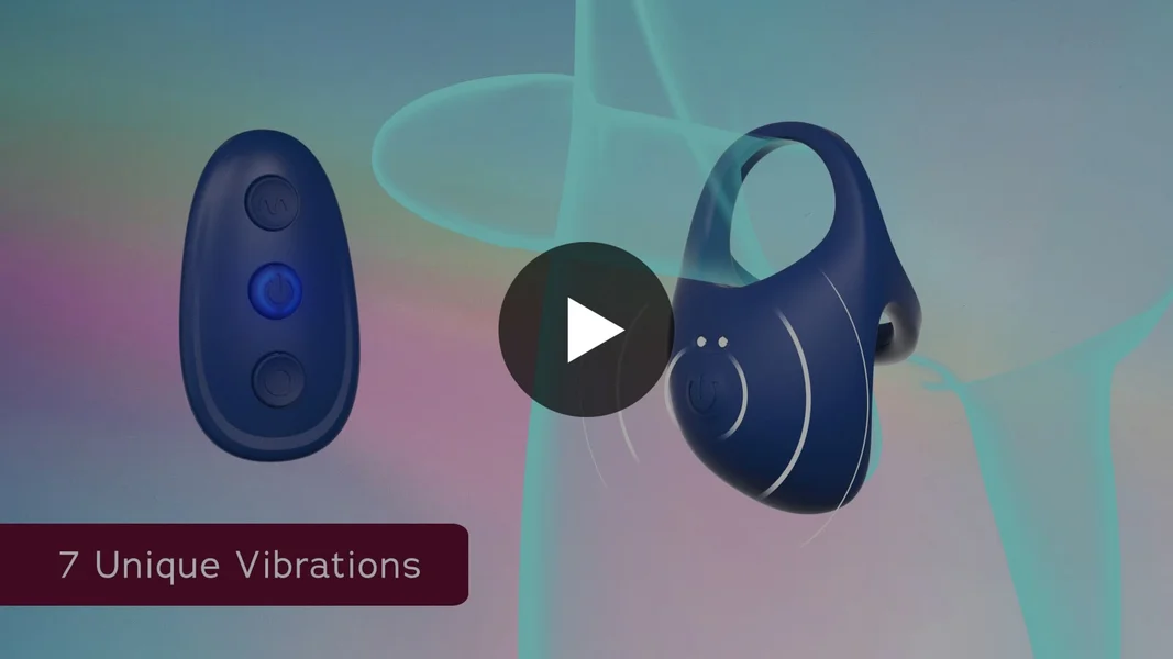 Dual Passion Remote Control Vibrating Couples Ring — image 7 of 7