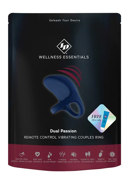 Dual Passion Remote Control Vibrating Couples Ring — image 6 of 7