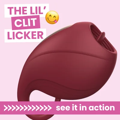 silicone lil lapper mini clit licker perfect for nipple play too