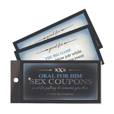 oral adventures for him sex coupons