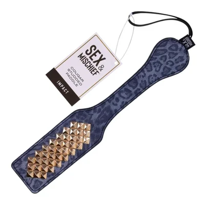 sex mischief cougar studded paddle