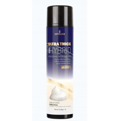sensuva ultra thick anal hybrid lubricant original unflavored
