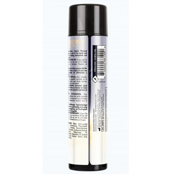Sensuva Ultra-Thick Anal Hybrid Lubricant Original Unflavored — image 2 of 4
