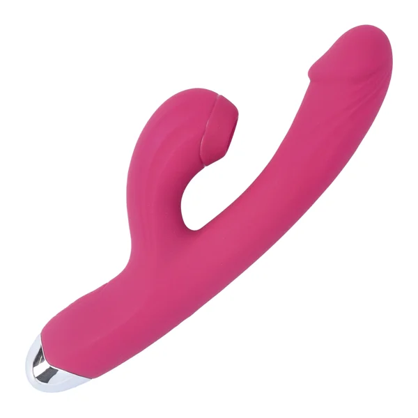 Air Pulse Dual Action Vibrator - Teasing Clit-Kisses + Deep G-Spot 'O's — image 5 of 11