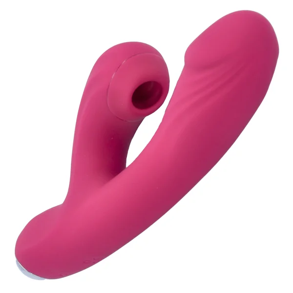 Air Pulse Dual Action Vibrator - Teasing Clit-Kisses + Deep G-Spot 'O's — image 3 of 11