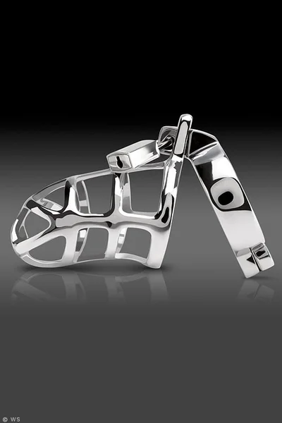Pipedream Metal Worx Polished Steel Cock Cage — image 4 of 4
