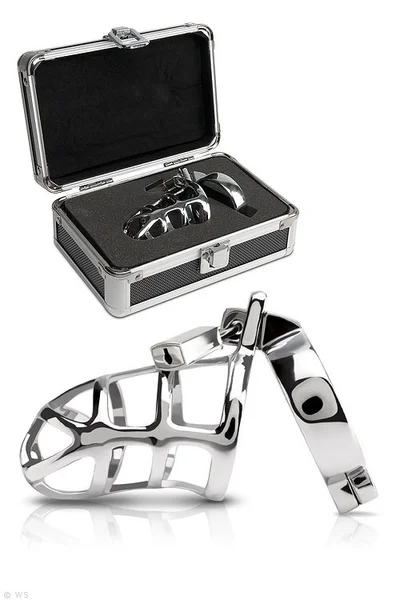 Pipedream Metal Worx Polished Steel Cock Cage — image 3 of 4