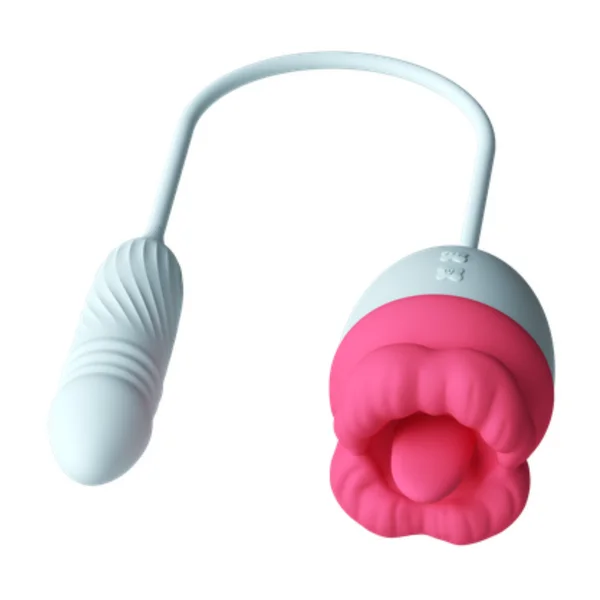 Pretty Pink Lips Self-Motion Flickering Tongue with Thruster — image 3 of 9