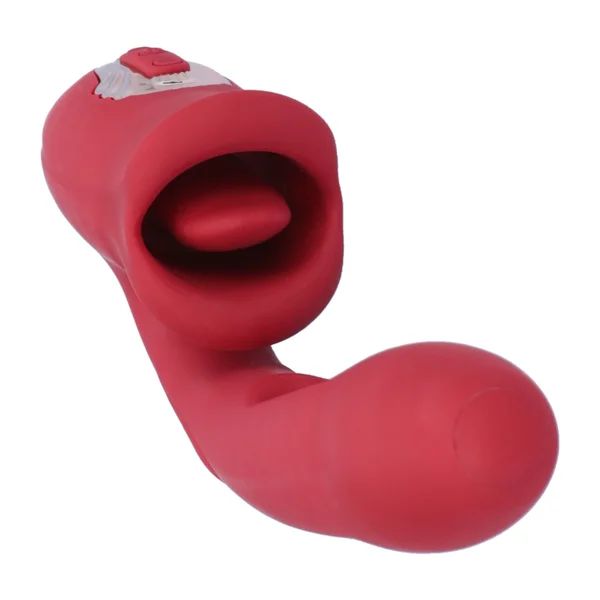 Super French Kiss - Moving Mouth with Tongue & Fluttering Shaft — image 9 of 12