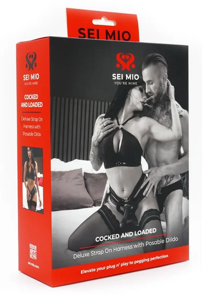 Cocked and Loaded - Advanced Strap-On Harness and 6.5" Dildo — image 2 of 2