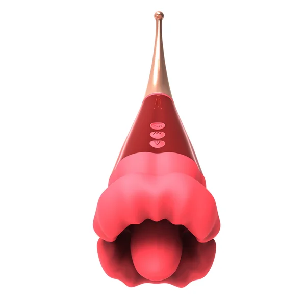 Flaming Red Lips Plus Clit-Licking Mouth & Pinpoint Vibe — image 9 of 11