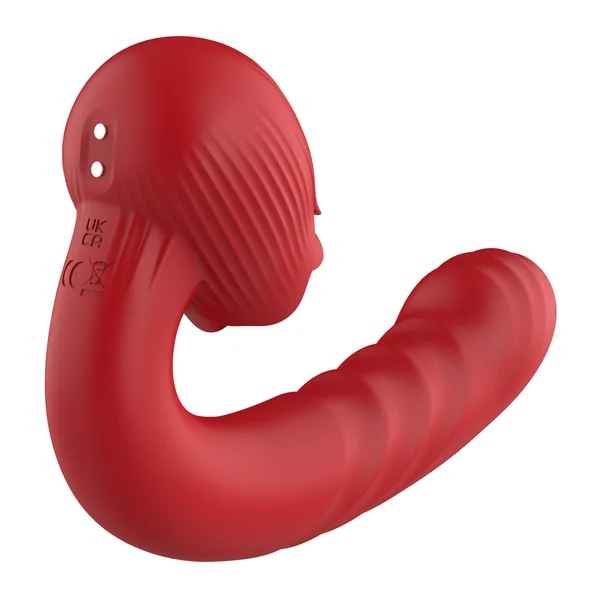 Rose Tongue Thruster Silicone Women's Sex Toy — image 7 of 15