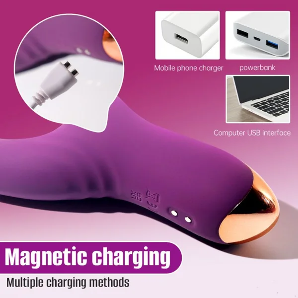 G-Spot Rabbit Vibrator with Suction — image 13 of 14
