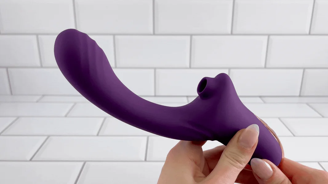 G-Spot Rabbit Vibrator with Suction — image 2 of 14