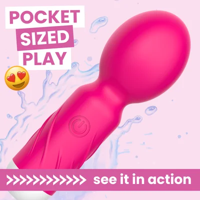 wanda mini pocket play wand vibrator strong clt os during sex