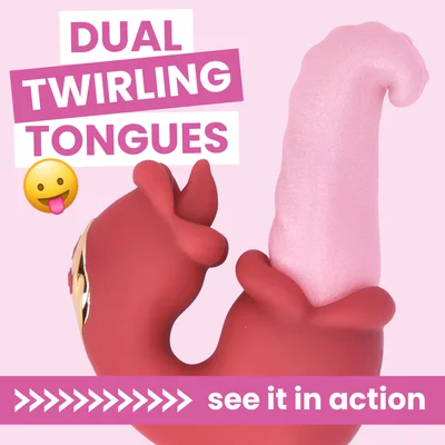 dual action gyrating tongue