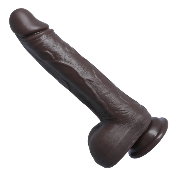 Chocolate Thunder Warming, Thrusting & Vibrating Dildo — image 8 of 10