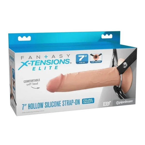 Fantasy X-Tensions Elite Dual Density Hollow Strap-on — image 5 of 16