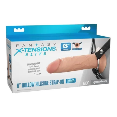 fantasy x tensions elite dual density hollow strap on