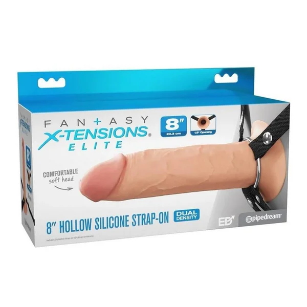 Fantasy X-Tensions Elite Dual Density Hollow Strap-on — image 6 of 16