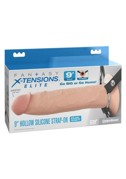 Fantasy X-Tensions Elite Dual Density Hollow Strap-on — image 14 of 16