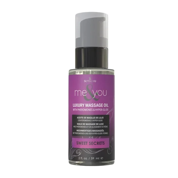 Me & You Pheromone Infused Luxury Massage Oil 2oz — image 2 of 6