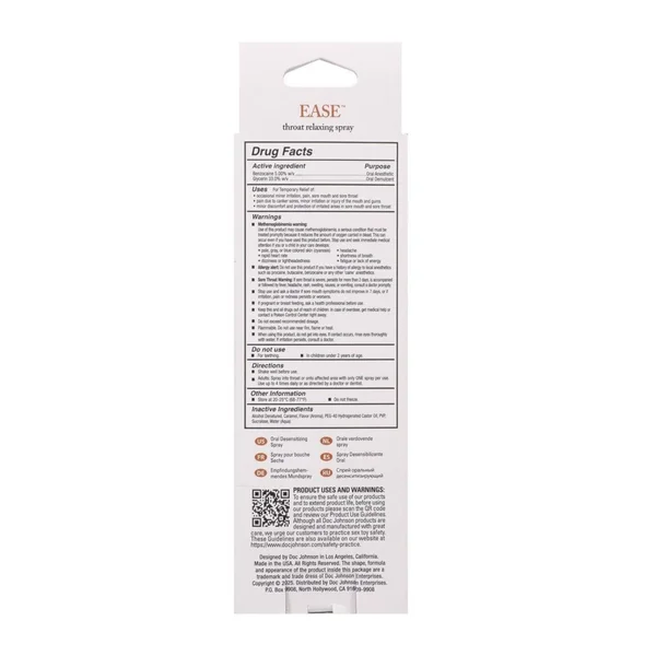 Intimate Enhancements EASE Throat Relaxing Spray — image 9 of 15