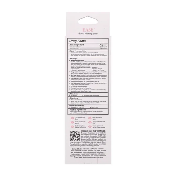 Intimate Enhancements EASE Throat Relaxing Spray — image 12 of 15