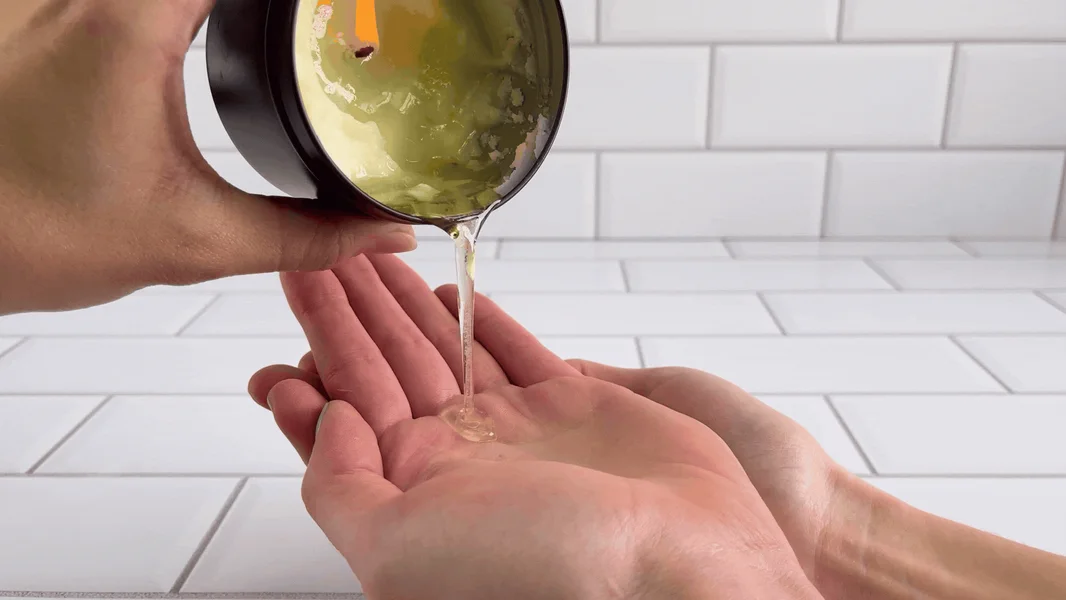 Earthly Body Hemp Seed 3 In 1 Massage Candle — image 2 of 9