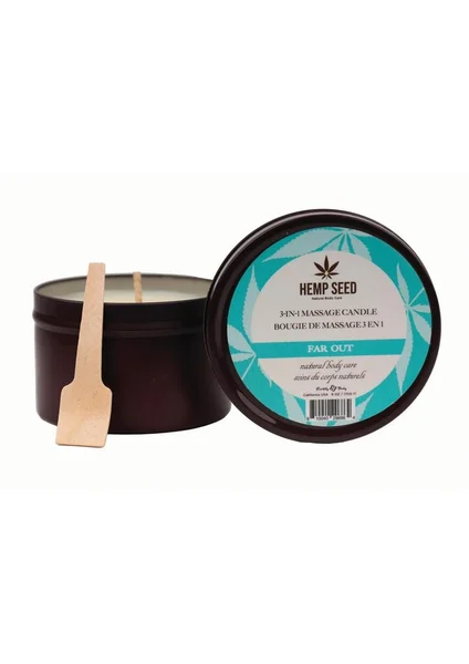 Earthly Body Hemp Seed 3 In 1 Massage Candle — image 9 of 9