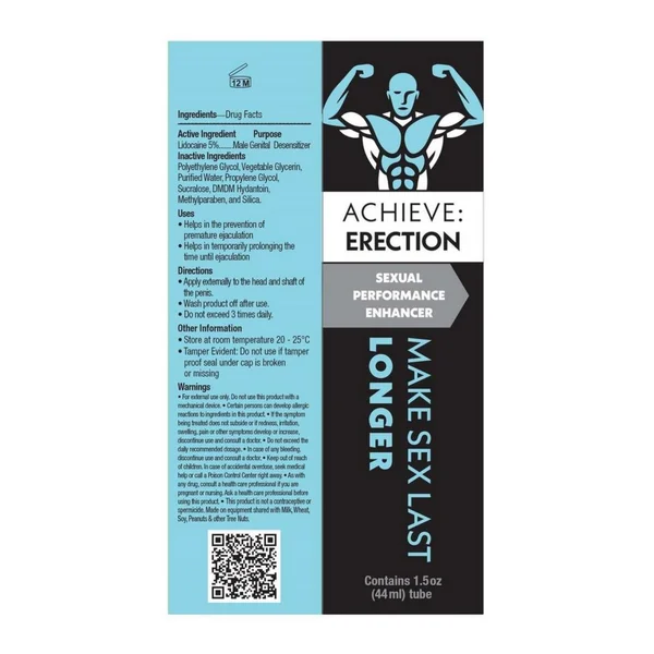Achieve Erection Extending Gel — image 3 of 3