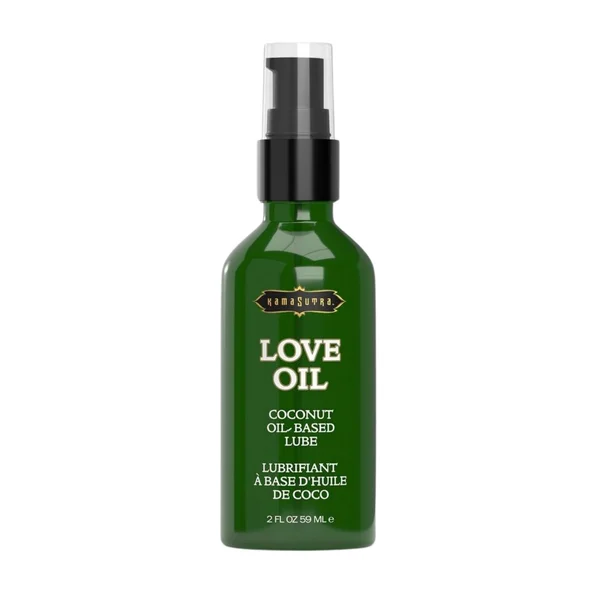 Kama Sutra Love Oil Coconut Oil Based Lubricant and Body Glide 2oz — image 2 of 2