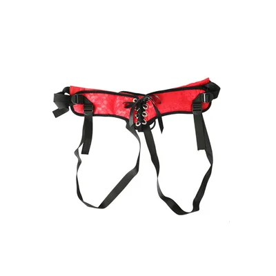 sportsheets lace up corset style strap on