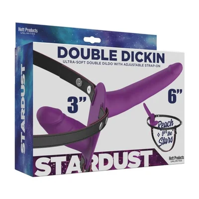 double dickin silicone double dildo strap on for women