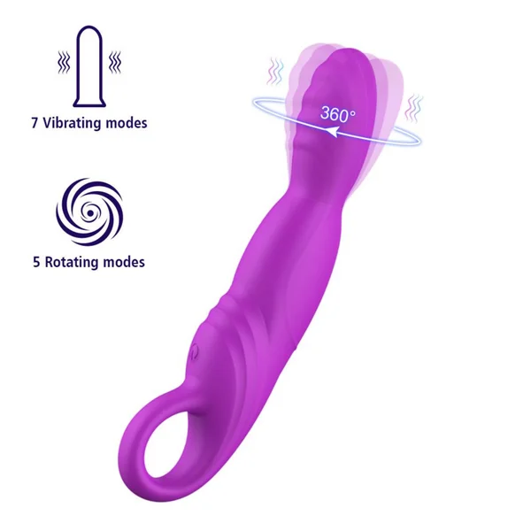 Rotating Rippled G-Spot Vibrator — image 19 of 21