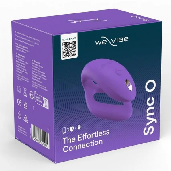 We-Vibe Sync O Rechargeable Silicone Couples Vibrator with Remote Control — image 2 of 3
