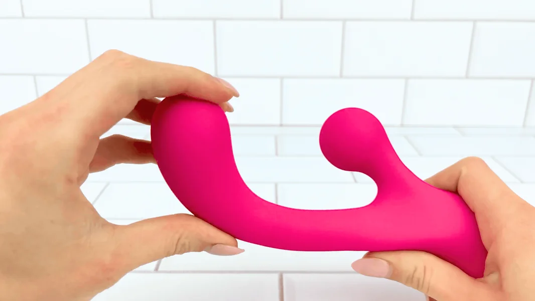 Dual Action Silicone Rotating Clit & G-Spot Vibrator - Nub Rubs Your Clit into Toe-curling Bliss! — image 4 of 10