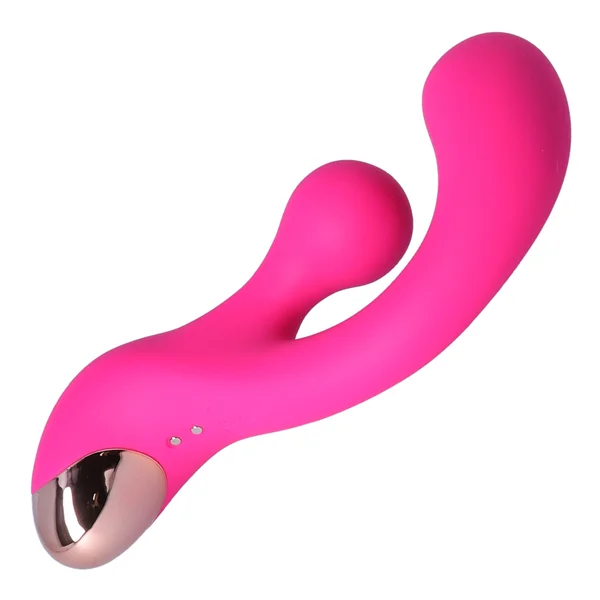 Dual Action Silicone Rotating Clit & G-Spot Vibrator - Nub Rubs Your Clit into Toe-curling Bliss! — image 5 of 10