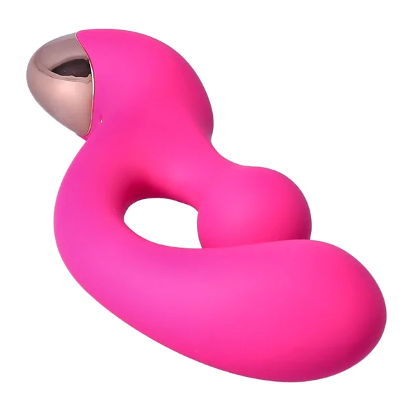 Dual Action Silicone Rotating Clit & G-Spot Vibrator - Nub Rubs Your Clit into Toe-curling Bliss! — image 7 of 10