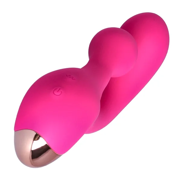 Dual Action Silicone Rotating Clit & G-Spot Vibrator - Nub Rubs Your Clit into Toe-curling Bliss! — image 9 of 10