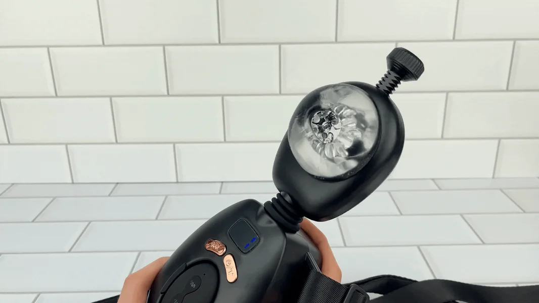 Wearable Tight Grip Thrusting Masturbator with Remote and Adjustable Belts - Hands-Free Solo Play! — image 2 of 13