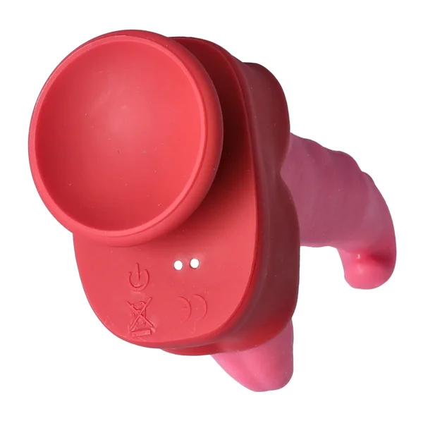 Warming Silicone Thrusting & Rotating Suction Cup Tongue with Remote - Deep, Hands-Free Penetration and Wild Oral! — image 7 of 11