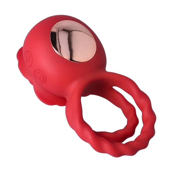 Twirling Tongue Flower Silicone C-Ring - Give Her Oral During Sex While Staying Rock Hard! — image 9 of 11