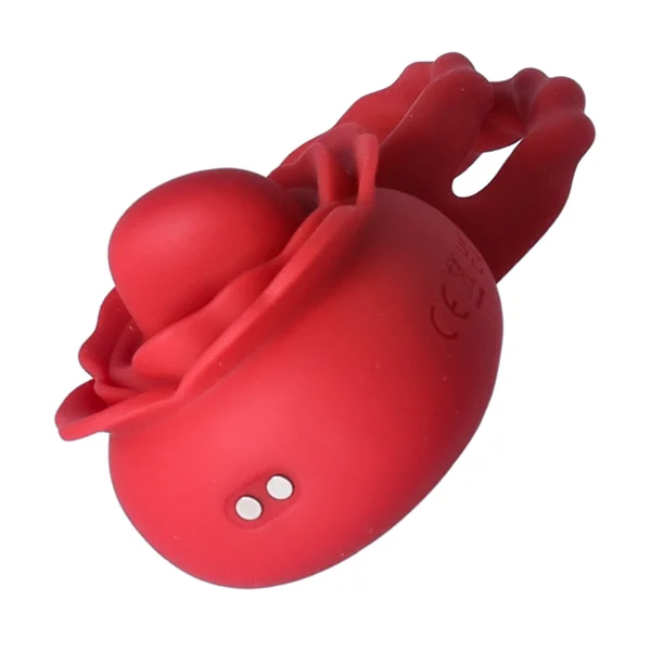 Twirling Tongue Flower Silicone C-Ring - Give Her Oral During Sex While Staying Rock Hard! — image 7 of 11